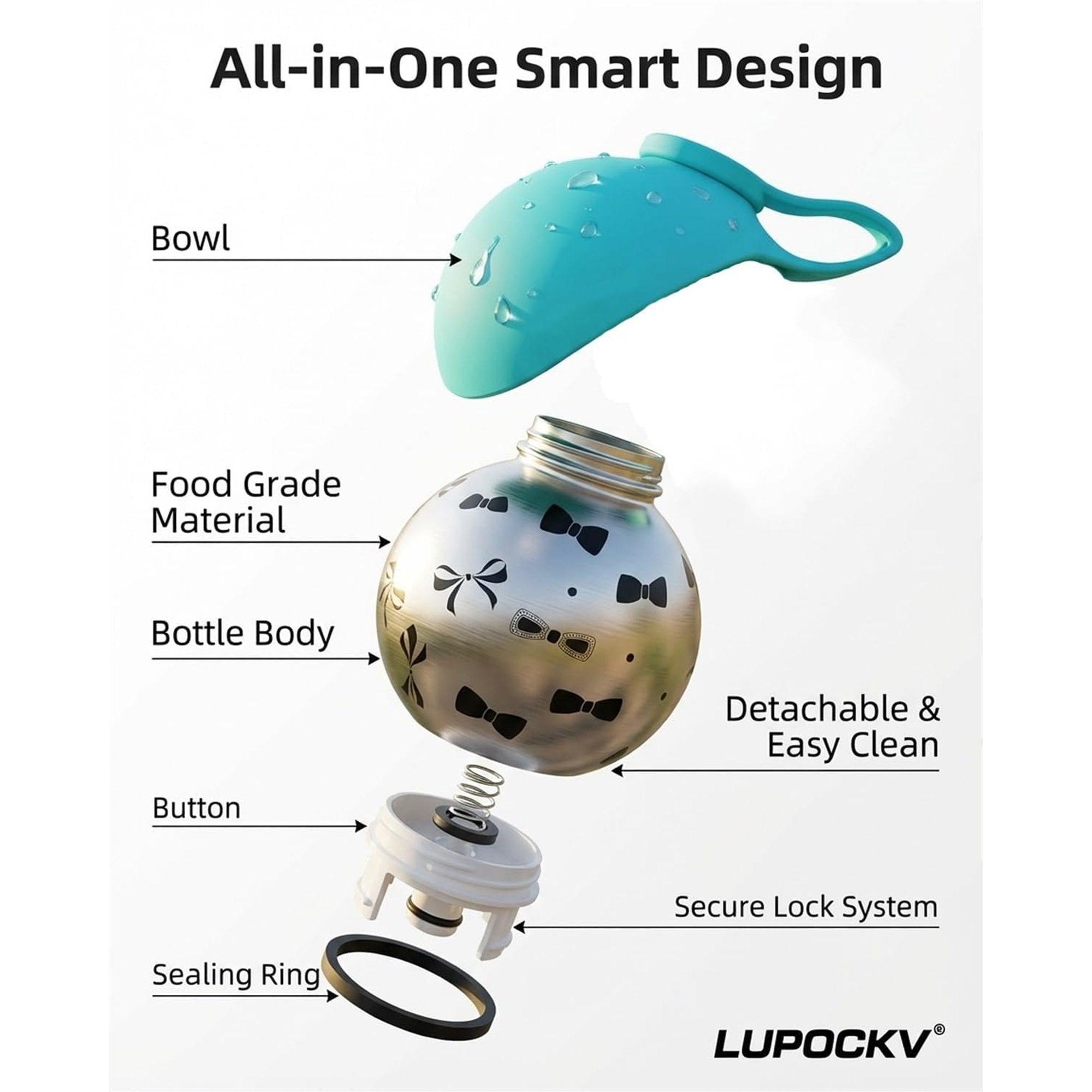 Keep Your Dog Hydrated Anywhere — No Spills, No Hassle /  “50% OFF Today Only”